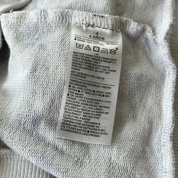 Girls Floral Two Pieces T-Shirt and Shorts Size 4 - Picture 5 of 5